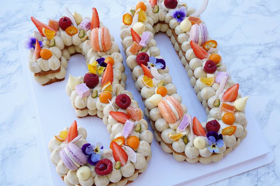 Gateau Numbercake 30