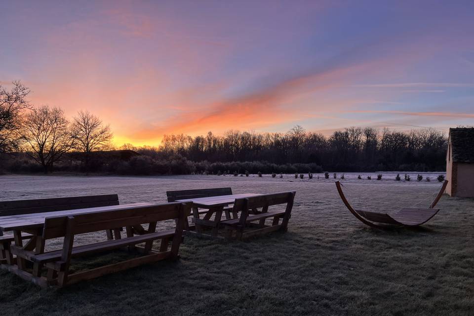 La Varenne en hiver