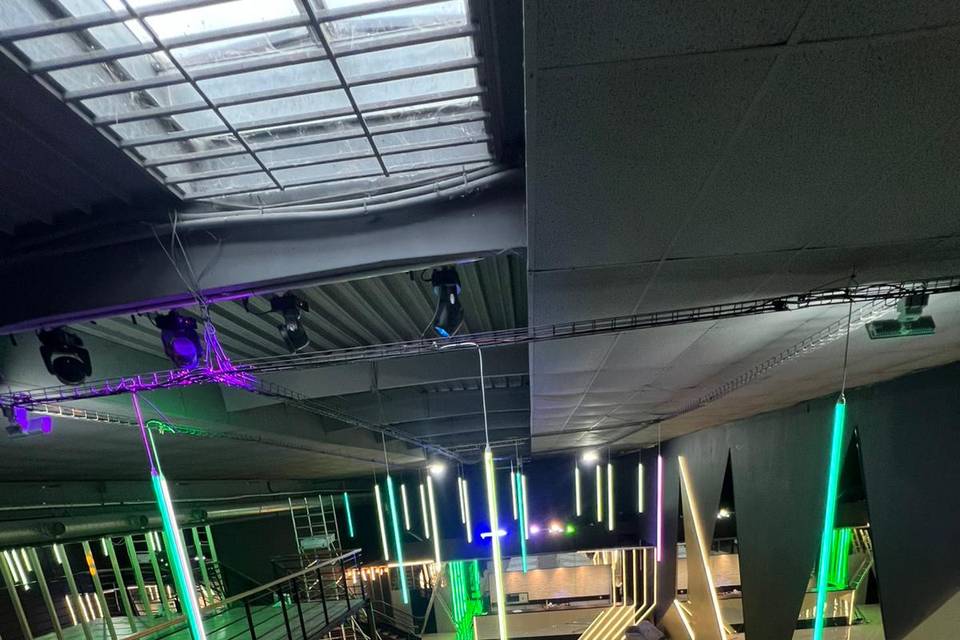 Vue de mezzanine