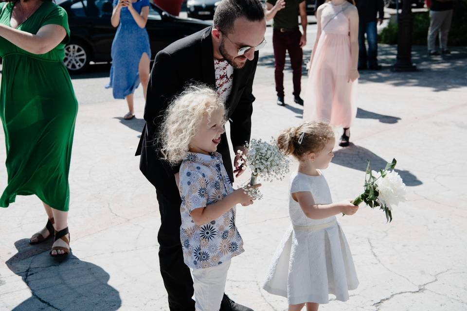 La famille au mariage