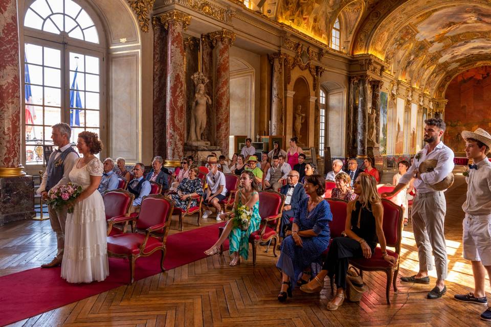 Cérémonie au Capitole