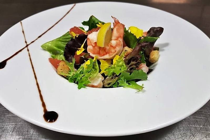 Salade gambas