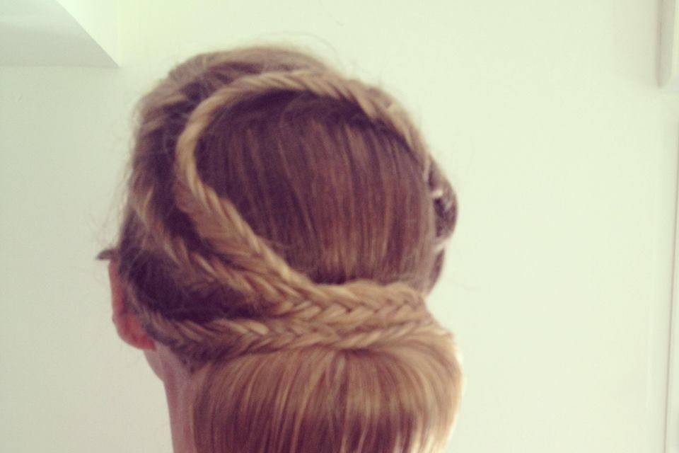 Chignon soirée