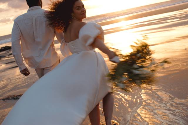 Séance engagement plage