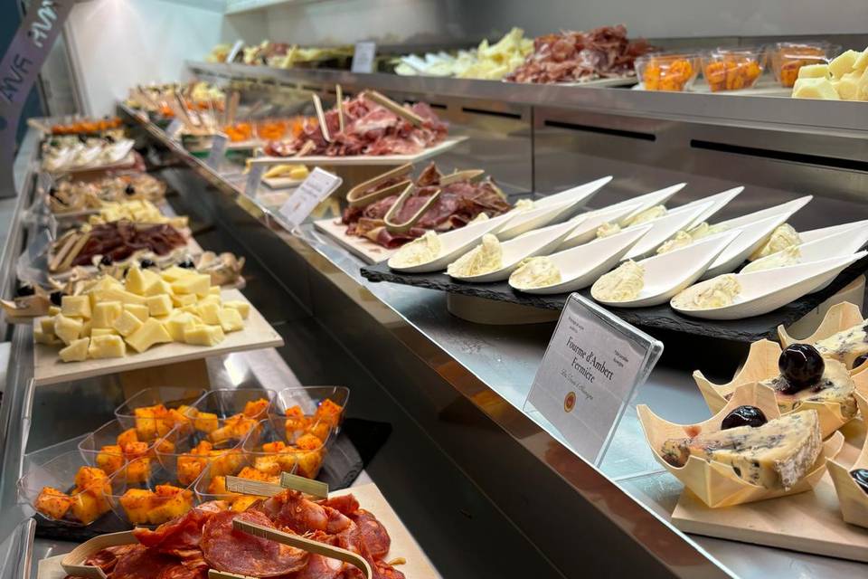 Buffet traiteur camion
