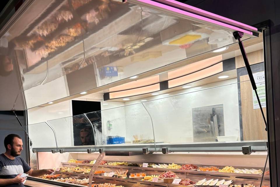 Buffet traiteur camion