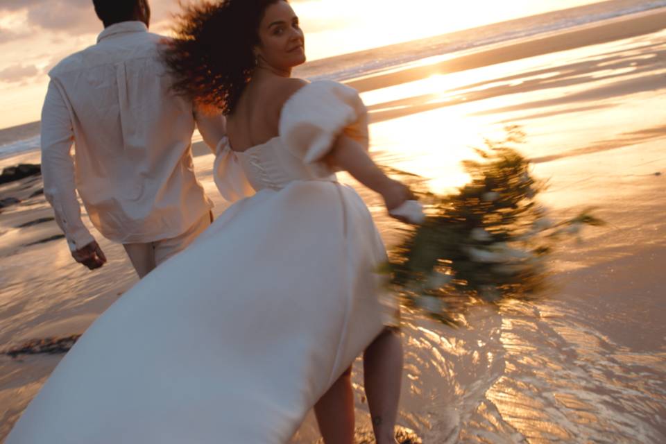 Séance engagement plage