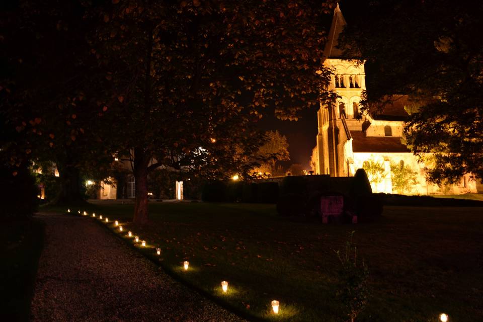 L'abbaye de nuit