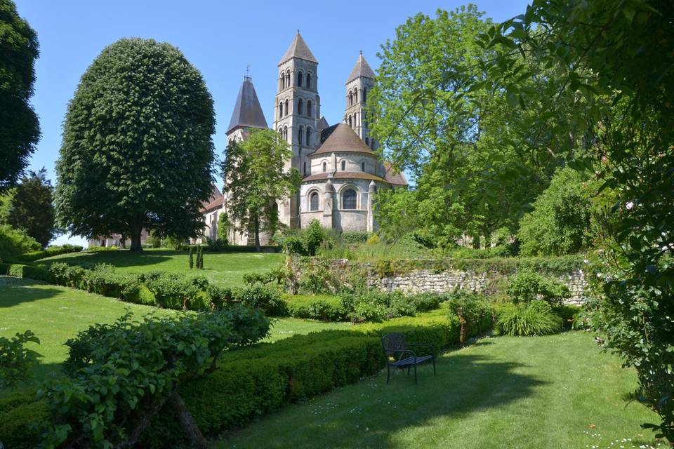 Le chevet de l'égise