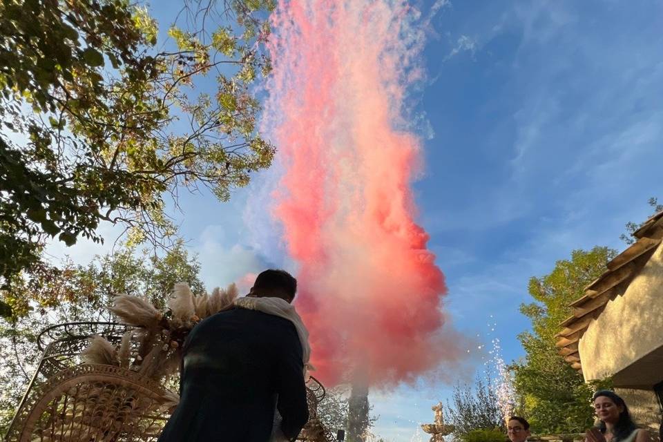 Explosion de fusées