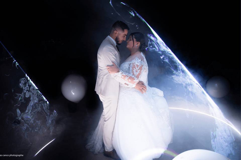 Laser univers première danse