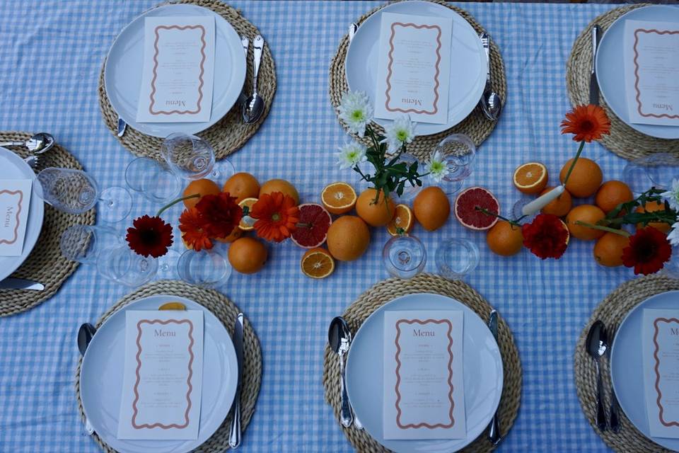 Table vitaminée
