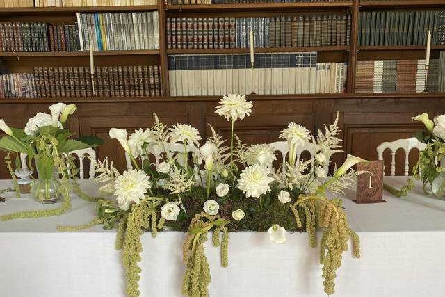 Centre de table retombant