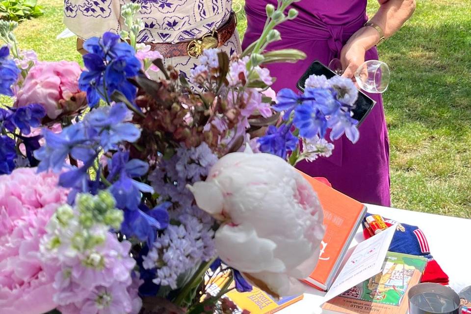 Chapeau fleuri