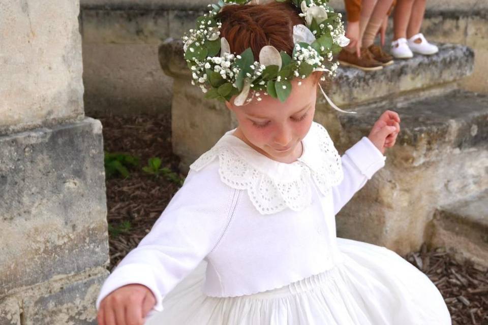 Couronne demoiselle d'honneur