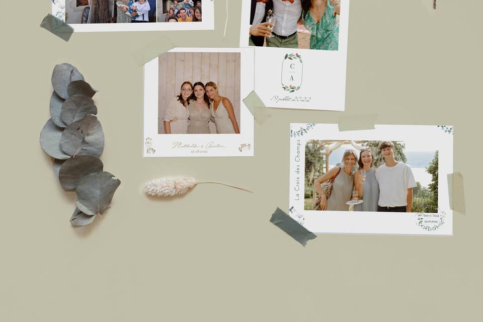 Tirages photos mariage
