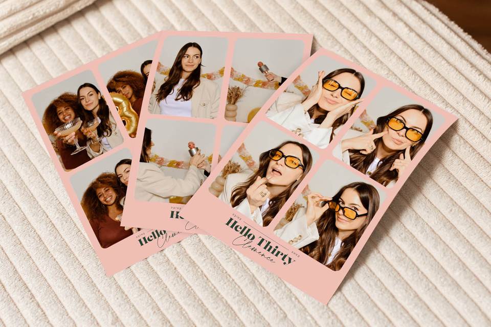 Tirages photo photobooth