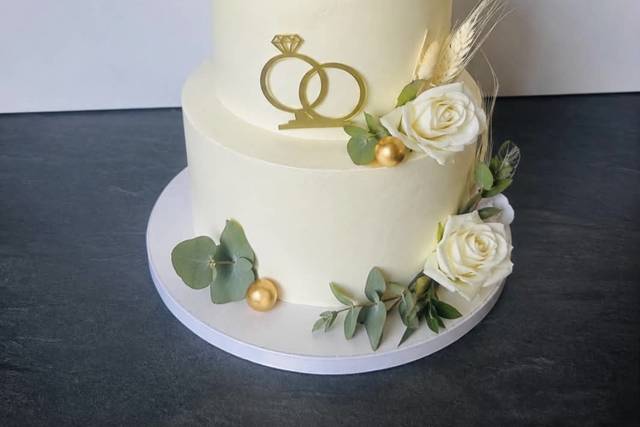 Wedding cake bohème