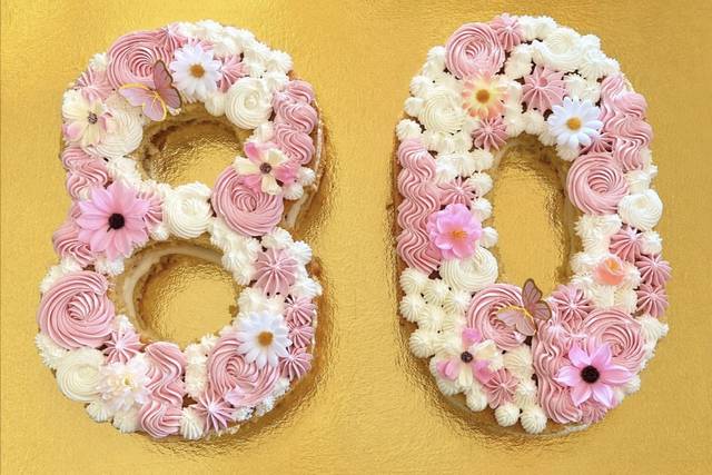 Numbers cakes personnalisé