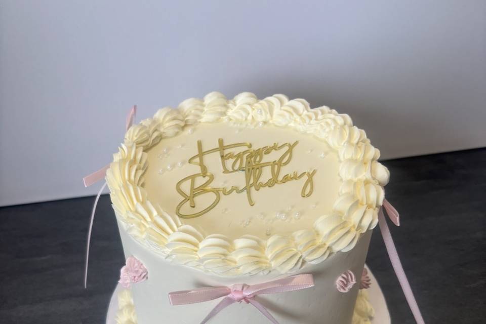 Layer cake anniversaire