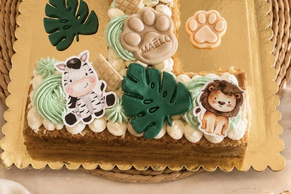 Numbers cake