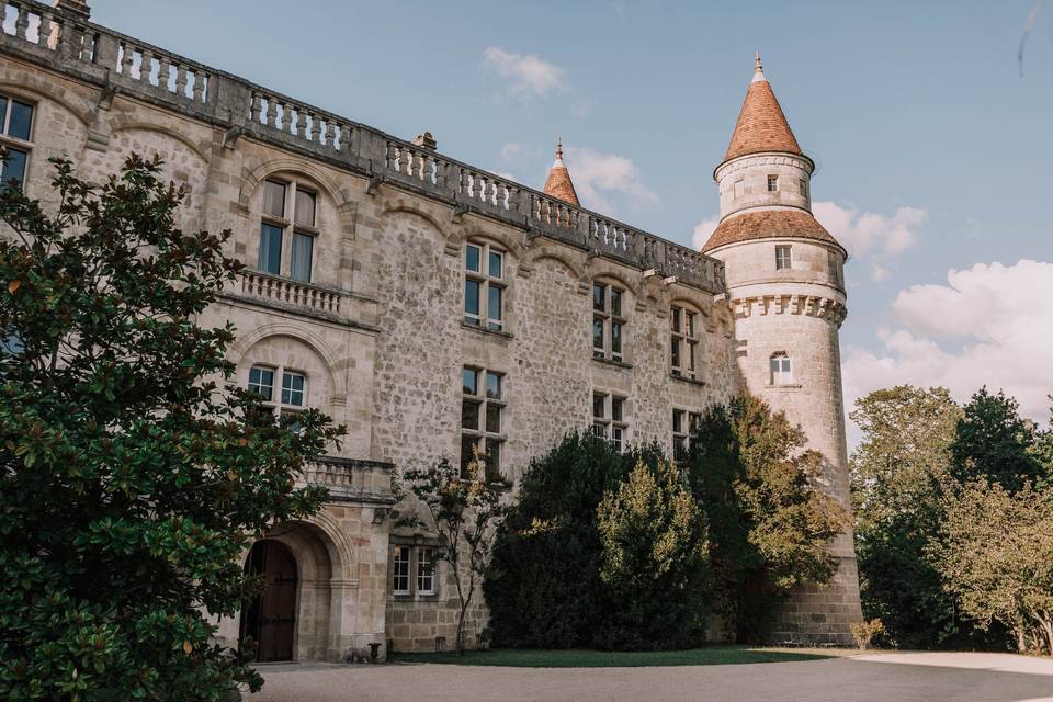 Château près de Bordeaux