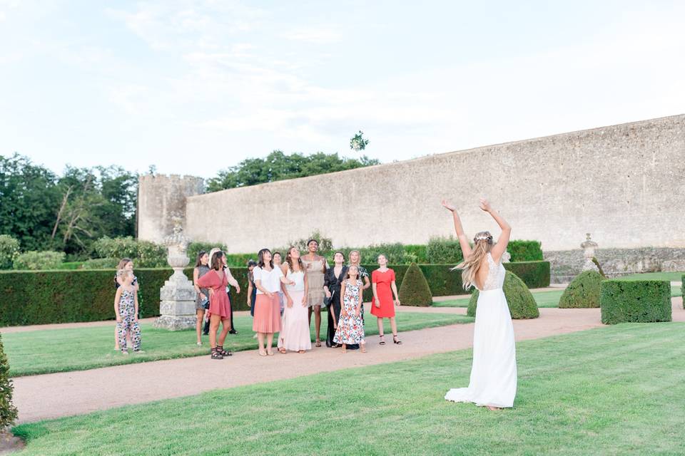 Lancée du bouquet