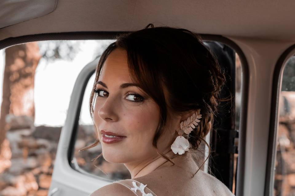 Chignon bas boho