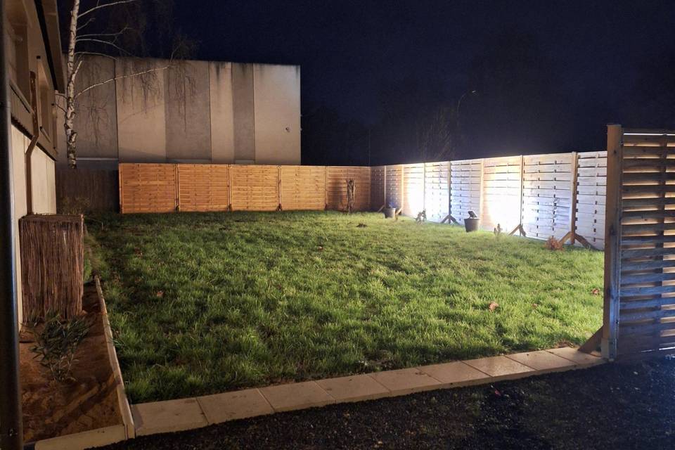 Jardin nuit