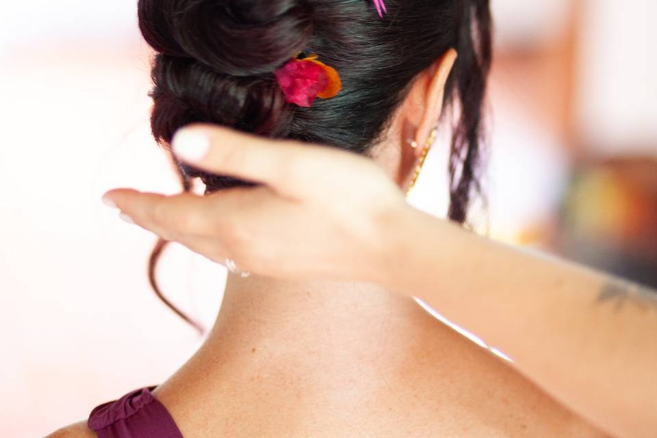 Chignon boheme