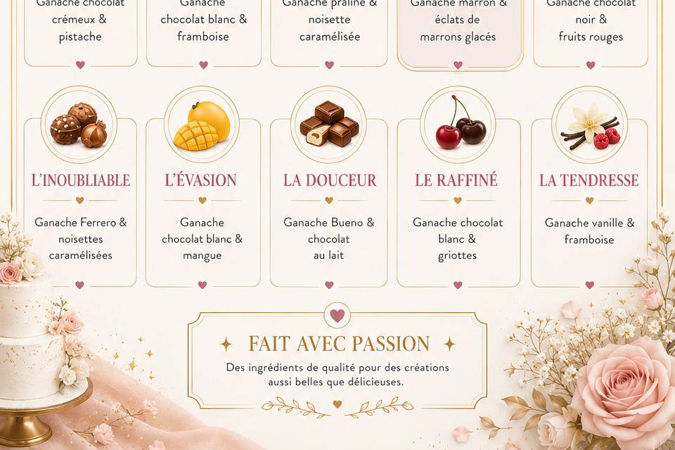 Carte des saveurs