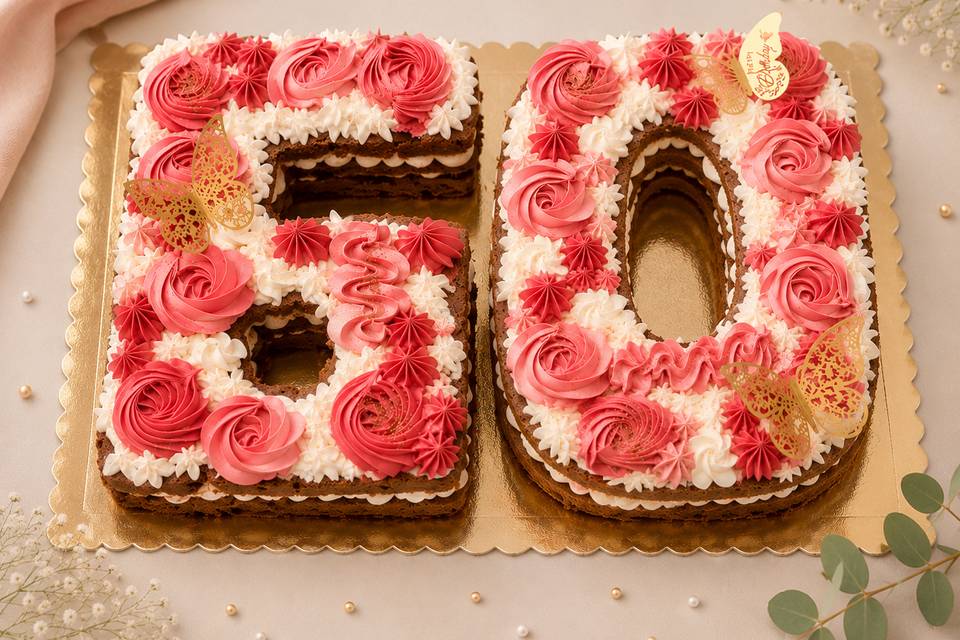 Numbers cake