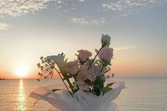 Fleurs cheveux mariage