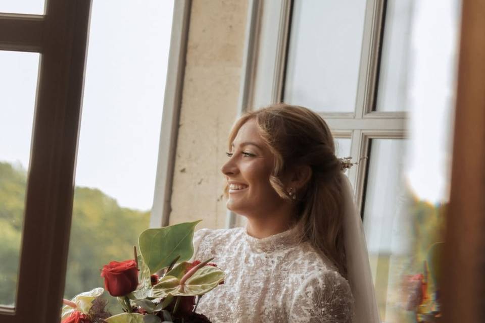 Bouquet retombant