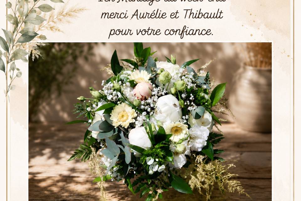 Mariage Aurélie et Thibault