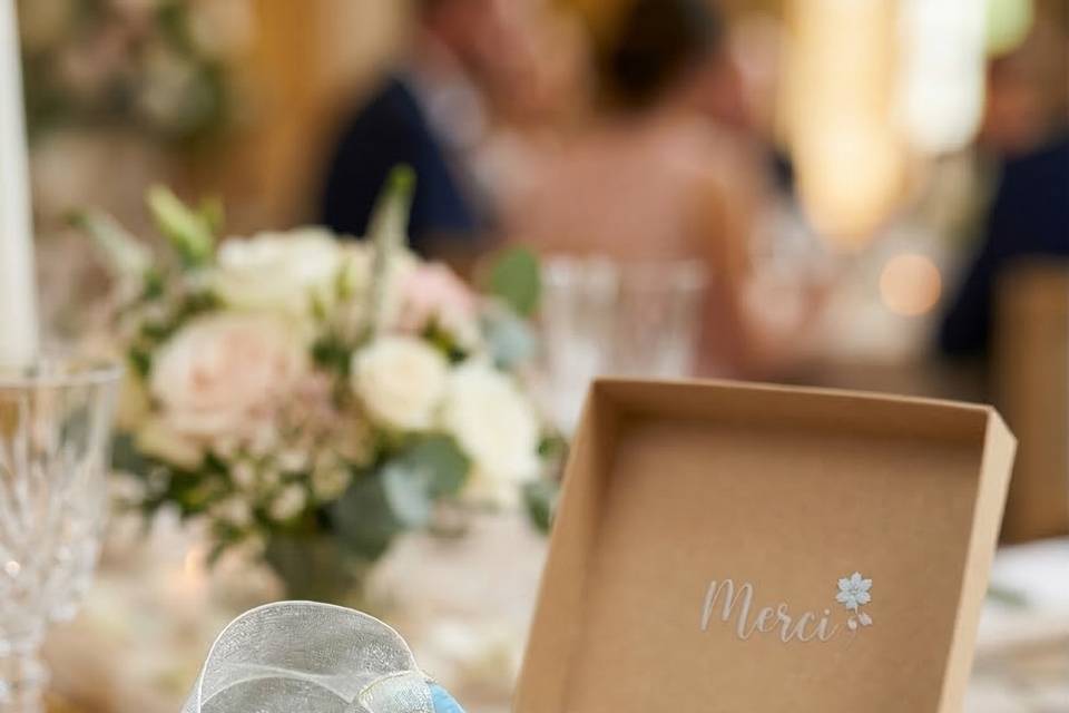 Biscuit souvenir de mariage,