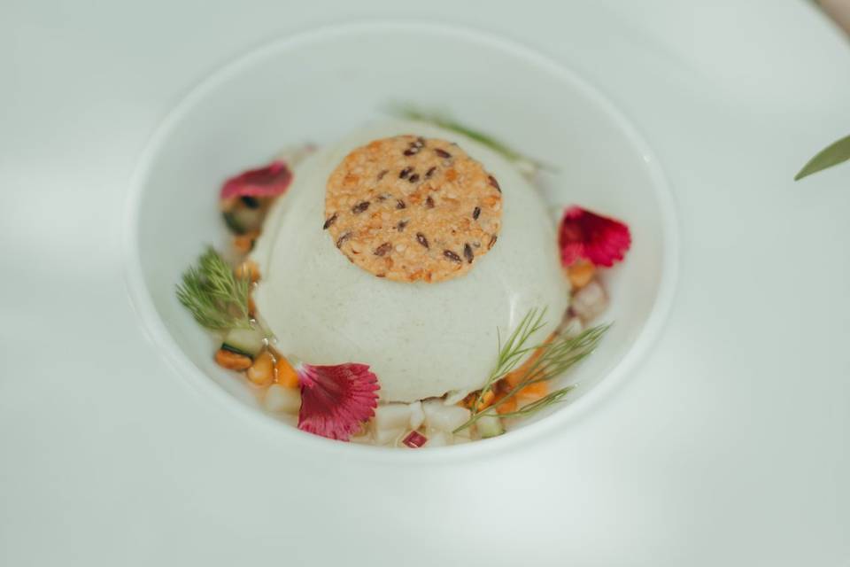 Dôme aux légumes de saison