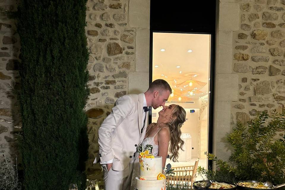 Manon & Conor - Wedding Cake