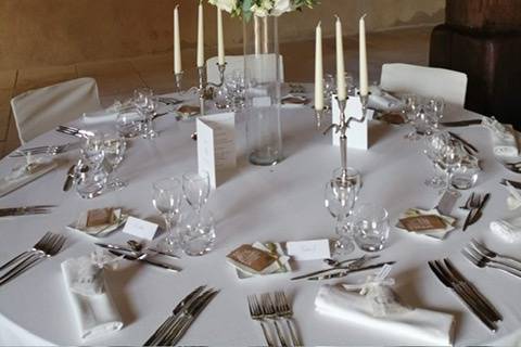 Centre de table invité