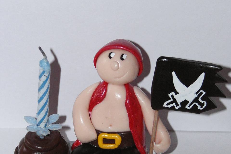 Figurine Anniversaire Pirate