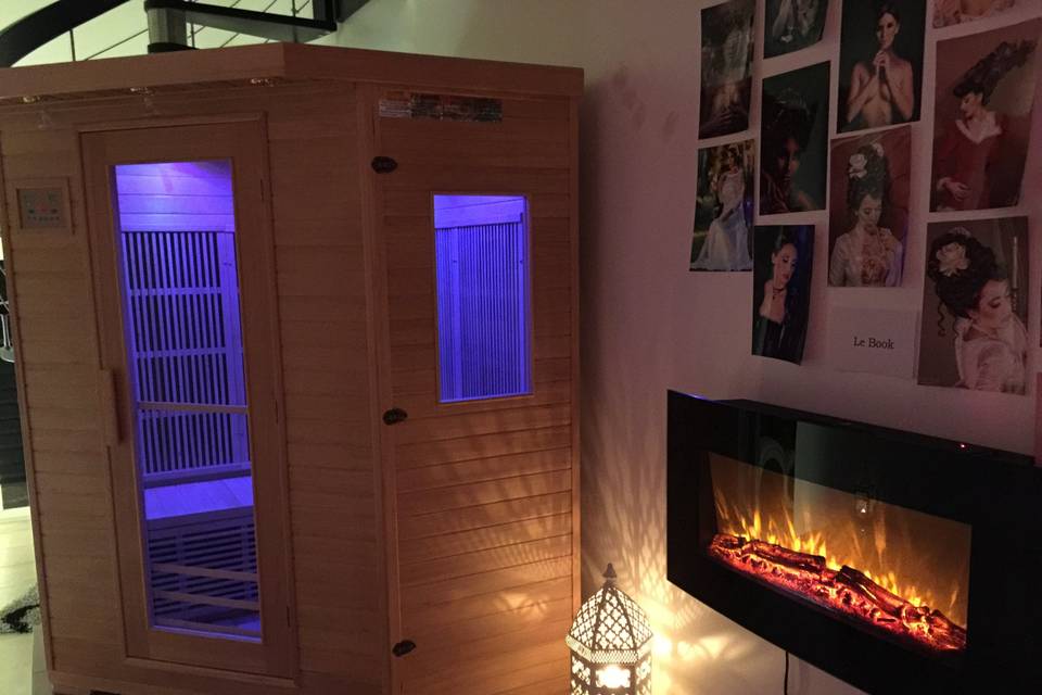 Sauna soins capillaires