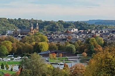 Vue panoramique sur ville