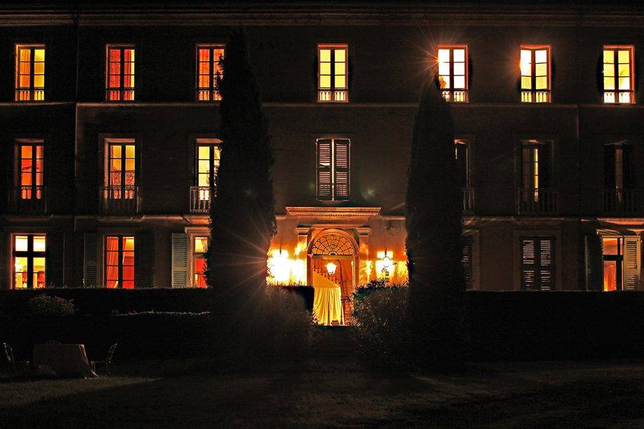 La façade illuminée