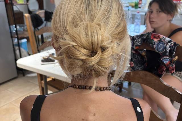 Chignon maman du marié