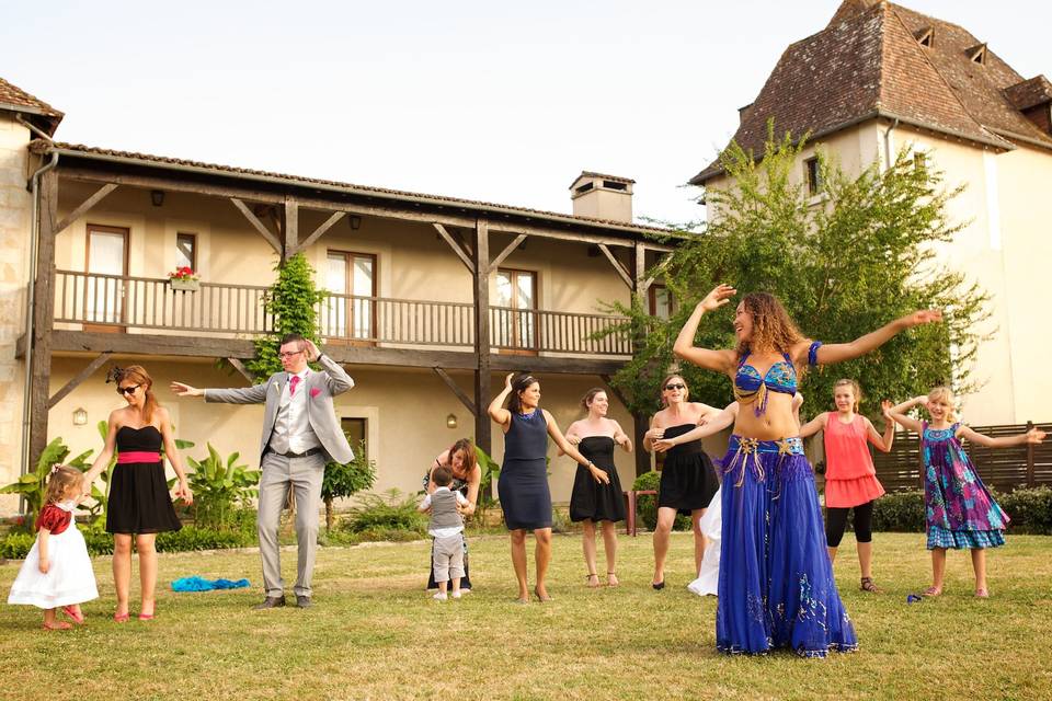 Mariage dans un chateau