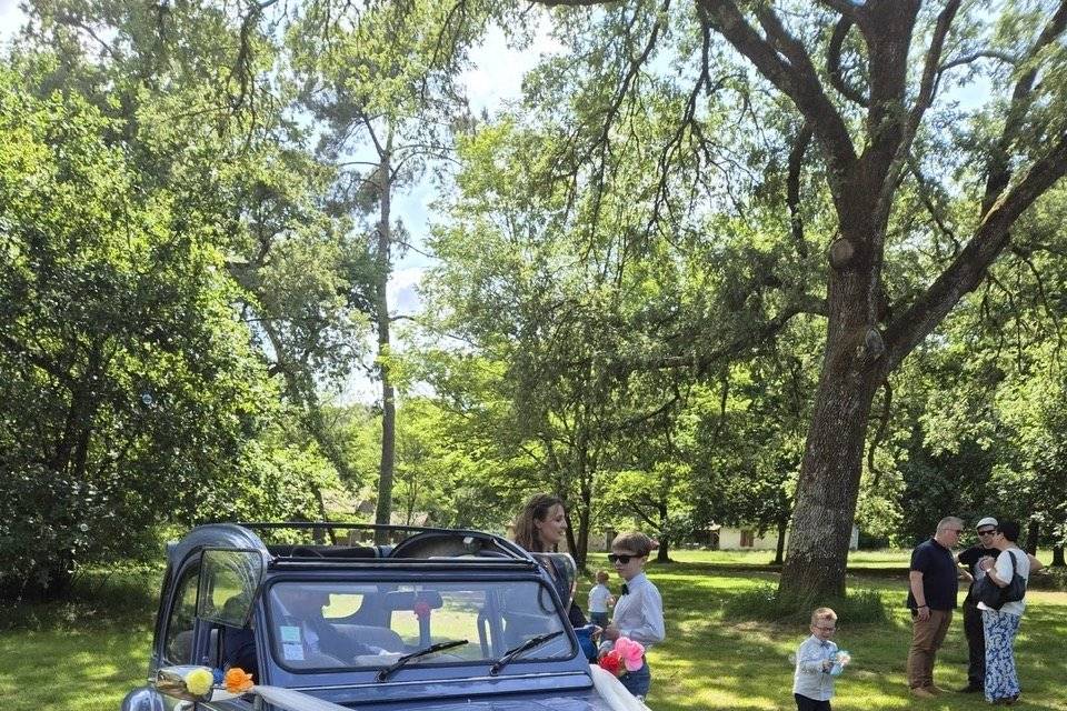 La 2CV prend la pause