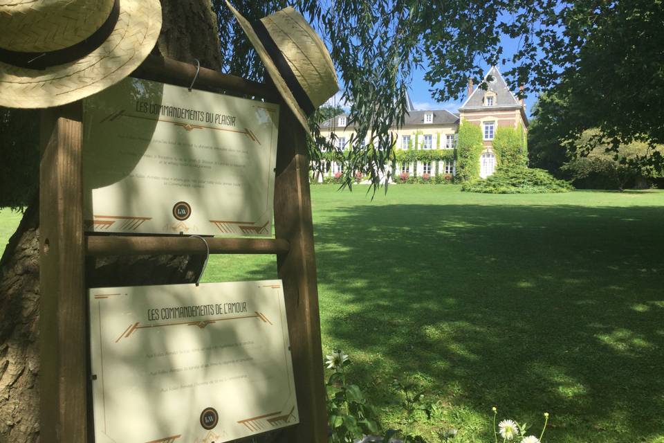 Buffet en extérieur