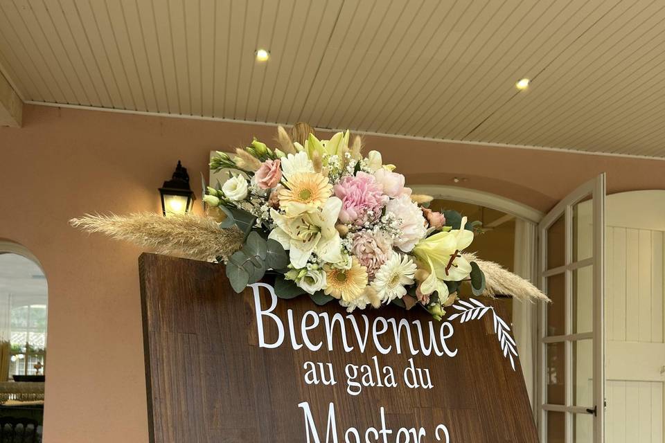 Panneau de bienvenue