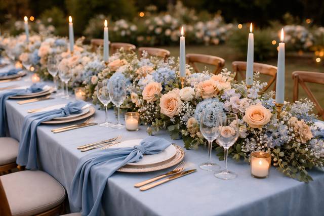 L'heure bleue en fleurs