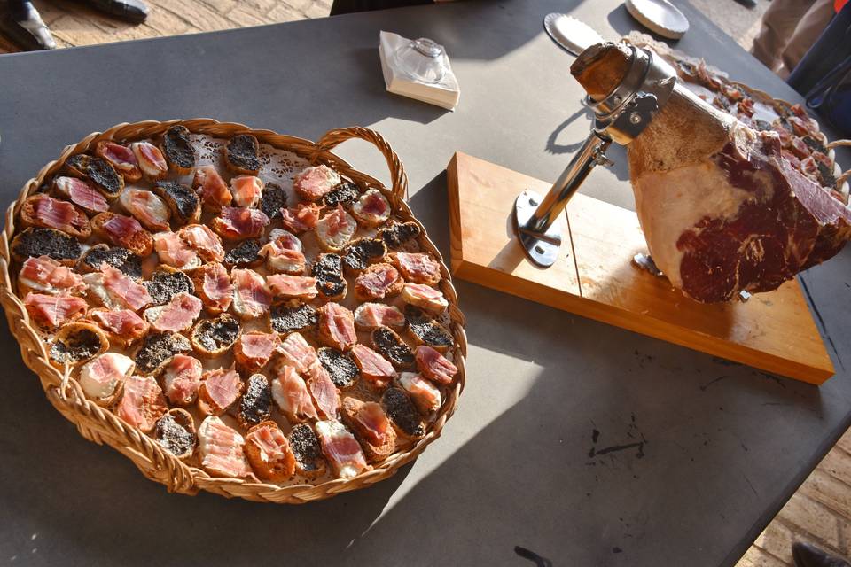 Jambon en découpe